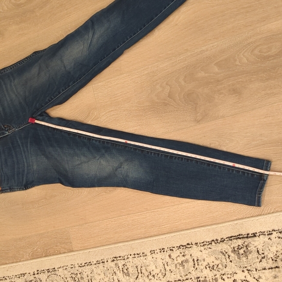 Madewell 10" High-Rise Skinny Jeans in Danny Wash TENCEL (Sz Petite 27) - Picture 7 of 10